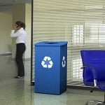 Claremont Single Recycling Container - Configurable