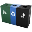 Claremont Triple Recycling Station 