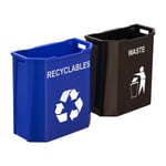 Handler Double Recycling & Waste Station