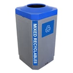 The Octo 32 Gallon Indoor Recycling Container - Configurable