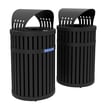 Waste & Recycling Bins with Canopy Lid 