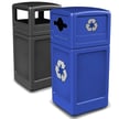 PolyTec Waste & Recycling Combo with Dome Lids 