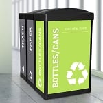 The Elite Ergocan Recycling Station - Bright