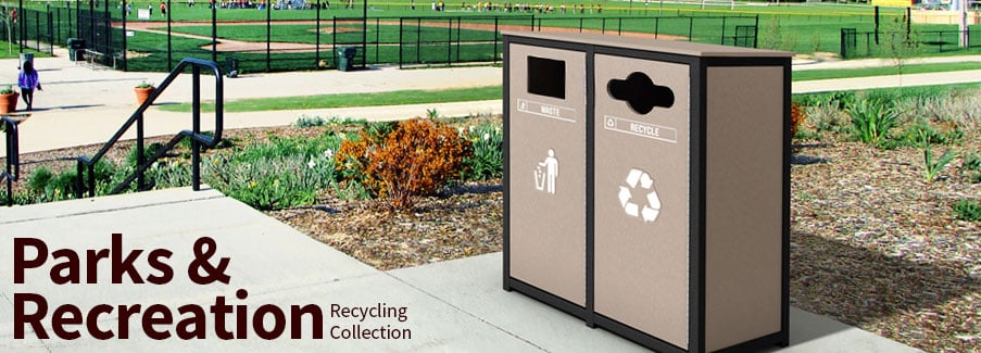 Recycling Containers for Parks