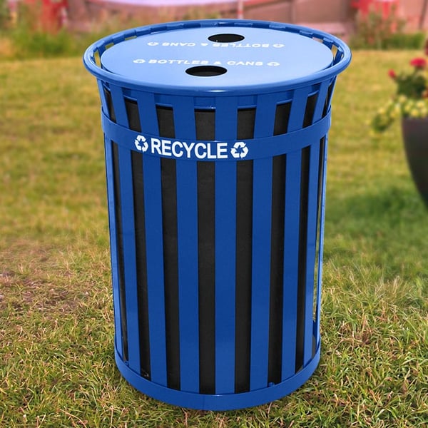 Oakley 50 Gallon Recycling Container 