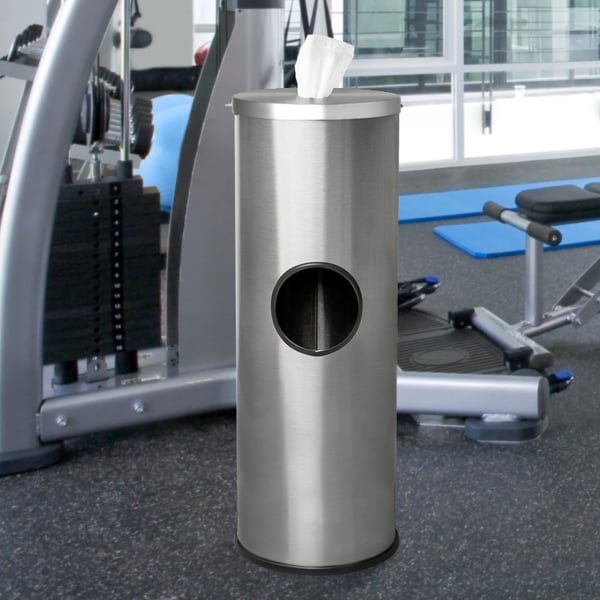 Great for gyms, fitness facilities, yoga studios or any shared equipment area 