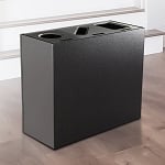 Aristata Series Triple Stream Recycling Container - Tier II - Configurable