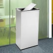 Rectangular Swivel Lid Waste Receptacle 