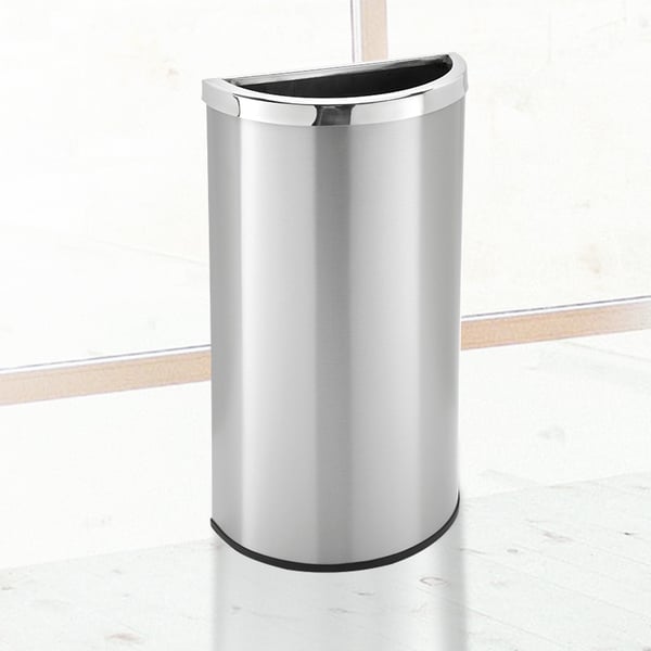 Half Moon Waste Receptacle 