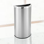 Half Moon Waste Receptacle