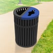 ArchTec Parkview IV Waste and Recycling Receptacle 