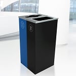 Spectrum Two-Stream Double Slim Cube Recycling Station