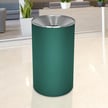 Premier Waste & Recycling Receptacle with Hunter Green Body 