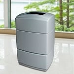 40-Gallon Rectangle Waste Container - Configurable