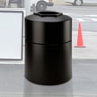 45-Gallon Round Waste Container 