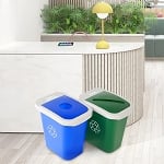 7 Gallon Deskside Sorter Recycling Combo - Configurable