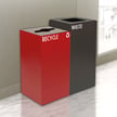 GeoCube Two-Stream Recycling Station | Custom 