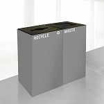 GeoCube Two-Stream Recycling Station | Double Slate