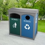 Amherst Sideload Double Recycling | Greenmate - Configurable