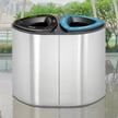 The Catalina Double - 2-Stream Recycling container 