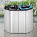 The Catalina Double - 2-Stream Recycling container