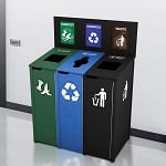 The Chesterfield Triple Compost and Recycling Station