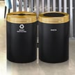 Glaro Premium 66-Gal Double Recycling & Waste Station 