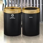 Glaro Premium 66-Gal Double Recycling & Waste Station - Configurable