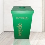 Light-Weight Recycling Containers made from Corrugated Plastic - Configurable