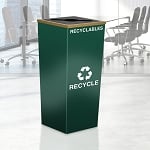 Metro Single Stream Recycling Receptacle - Custom Colors