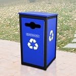 Keene Sideload Single Recycling Container - Configurable