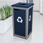 Keene Topload Single Recycling Container - Configurable