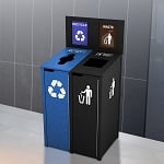 The Chesterfield Double Recycling Station