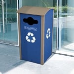 Manchester Sideload Single Recycling Container - Configurable