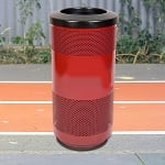 Stadium 20 Gallon Perforated Waste Receptacle - Configurable