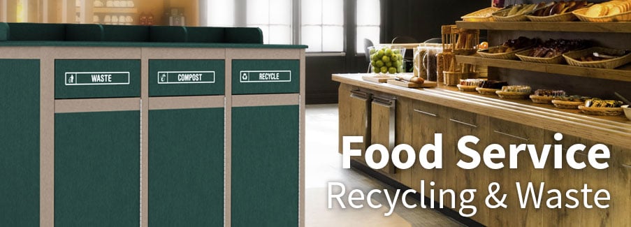 Food Service Recycling Bins