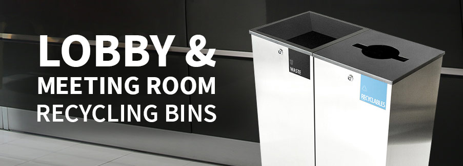 Lobby and Meeting Room Recycling Bins