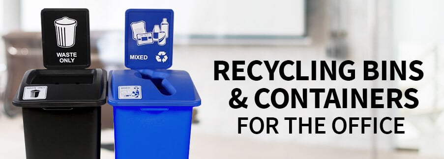 Recycling Bins & Containers for the Office