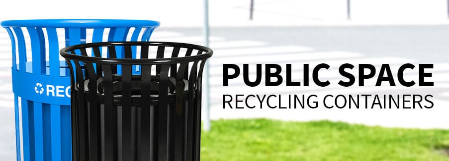 Public-Space Recycling Containers