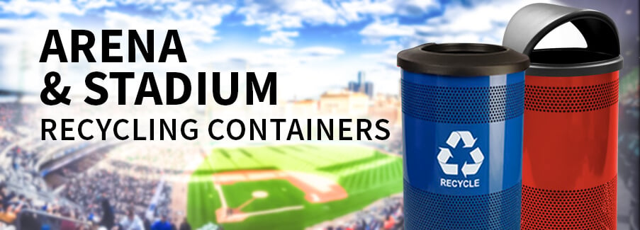 Arena & Stadium Recycling Containers