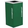 A single unit in Green for Compost 