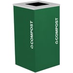 Kaleidoscope One-Stream Square Composting Container