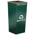 Metro Single Stream Recycling Receptacle - Custom Colors