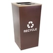 Single Metro Collection Recycling Receptacle 