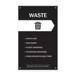 Renegade Outdoor Waste Container Sign 