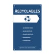 Renegade Outdoor Recycling Container Sign Panel 