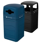 Renegade Outdoor Waste and Recycle Bin Combo - Configurable