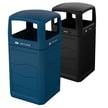 Renegade Outdoor Waste Container with Full Open Top 