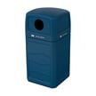 Renegade Outdoor Recycling Container with Mixed Opening Top 