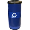 The Stadium 20 Gallon Perforated Recycling Receptacle 